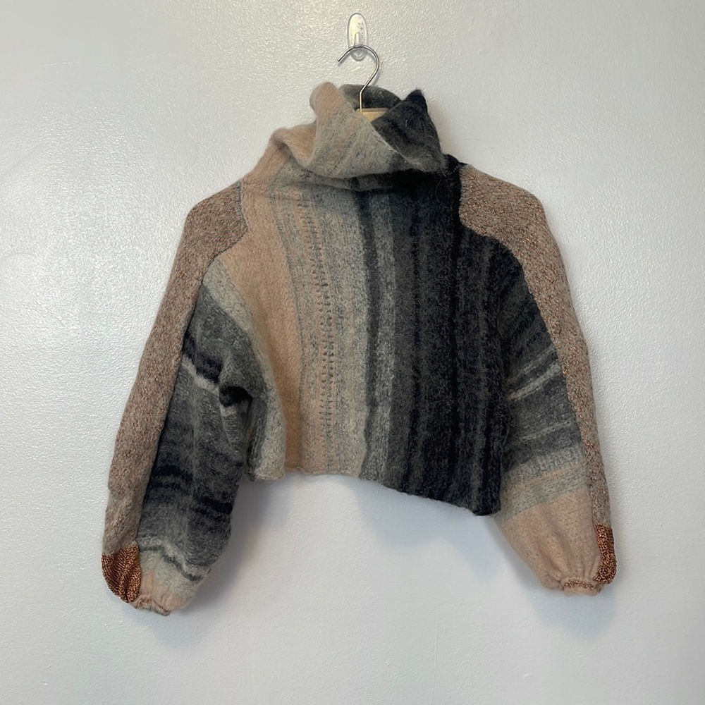 Free People Cropped Sweater